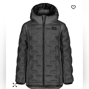 Under Armour Boys Quilted Quilt Hooded Puffer Jacket Quilter Youth Large YL Coat